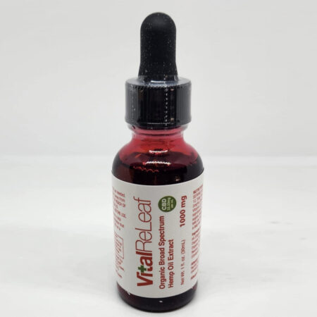 1 OZ / 1000 MG / THC FREE HEMP OIL (TINCTURES) – J