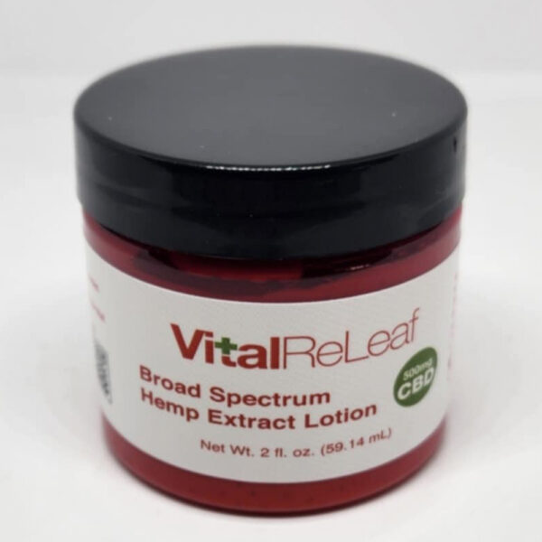 2 OZ / 500 MG / THC Free Hemp Cream Oil