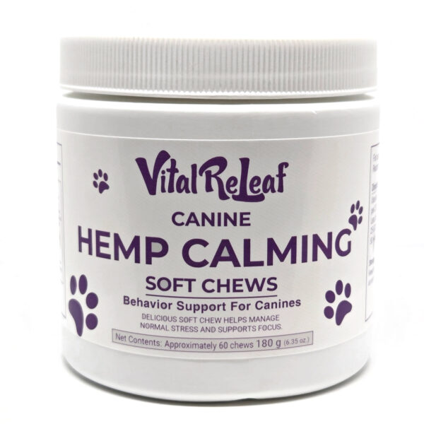 Vital ReLeaf Calming Chews for Pets – 60ct